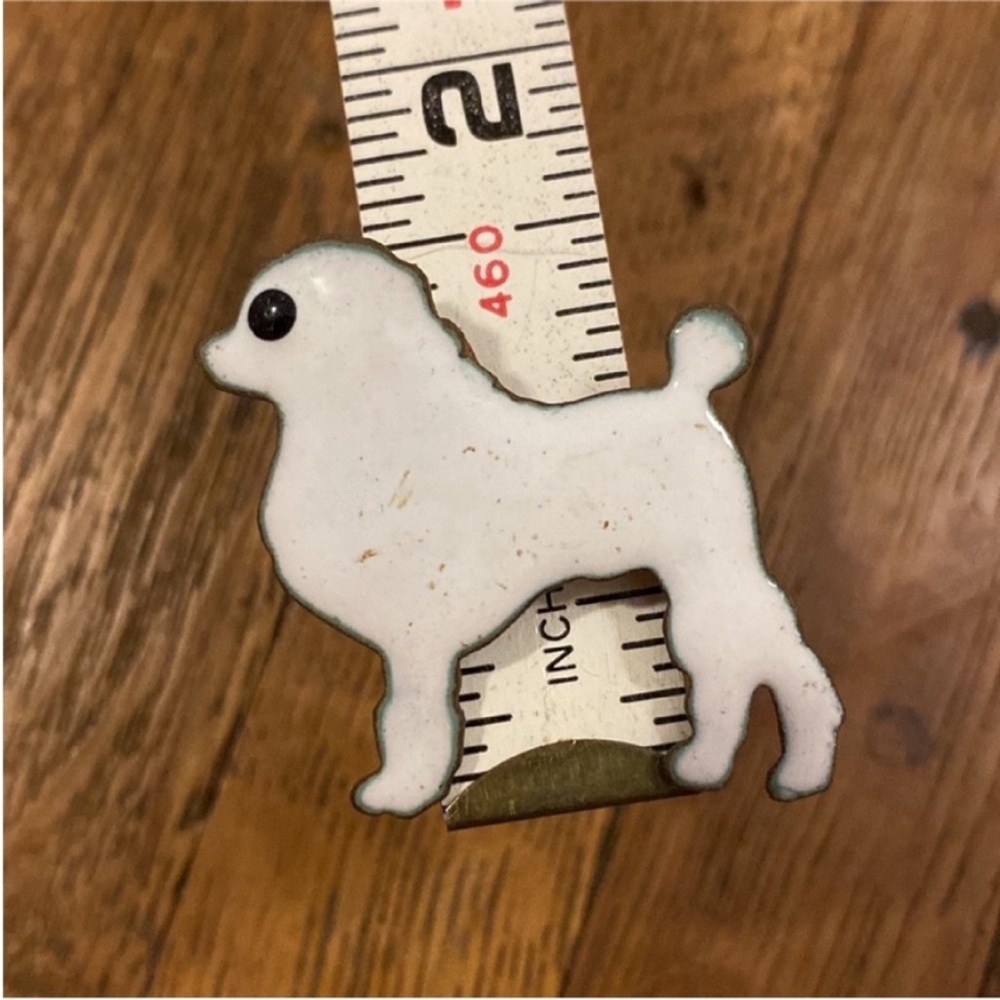 Poodle pin